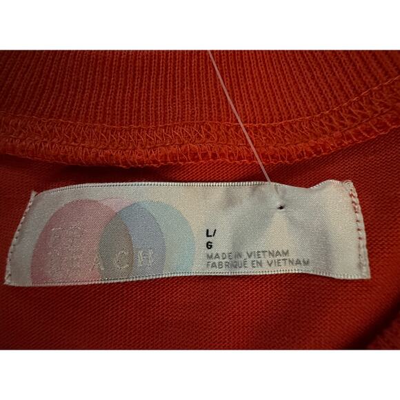 Free People Beach Women's Brentwood Cotton Maxi Dress Red/Orange Size L NWT - Picture 6 of 9